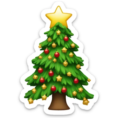 Chrismas tree  sticker