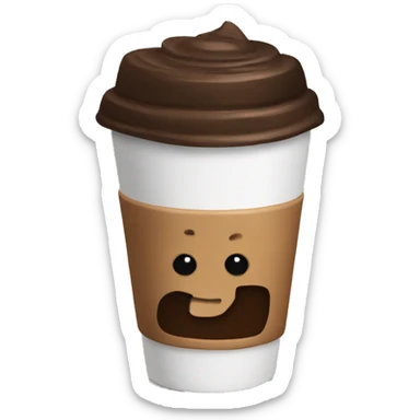 Coffe sticker