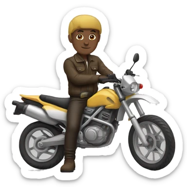 Moto sticker