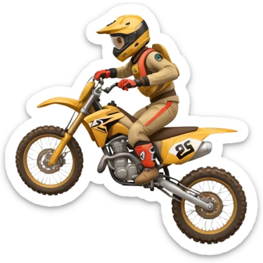 Motocross sticker
