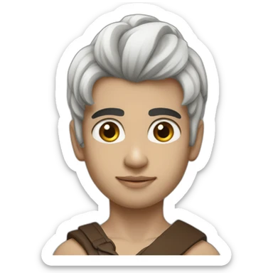 Boy mahadev write sticker