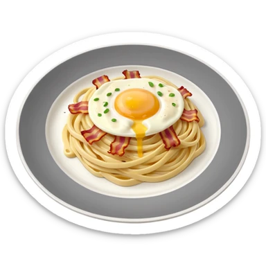 anime carbonara sticker