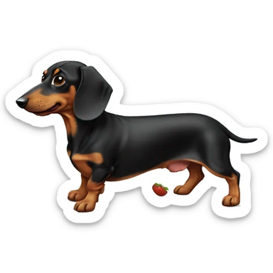 dachshund sticker