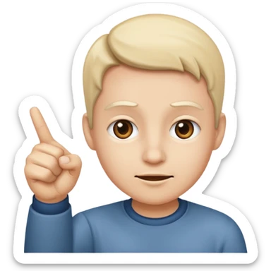 Someone who points out sticker