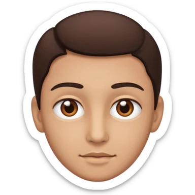 Personal mío con mi rostro sticker