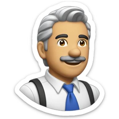 Mario bouza correa sticker