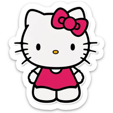 Hello kitty  sticker