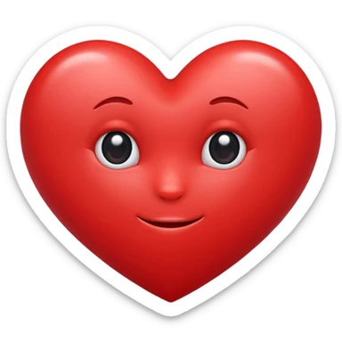 The cutest heart sticker