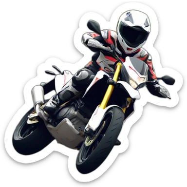Supermoto sticker