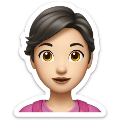 Chinese girl Penny Parker from Spider-Man sticker