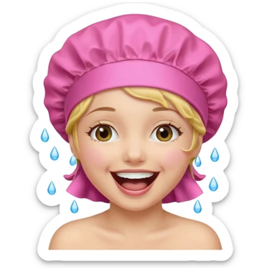 Funny girl showwr sticker