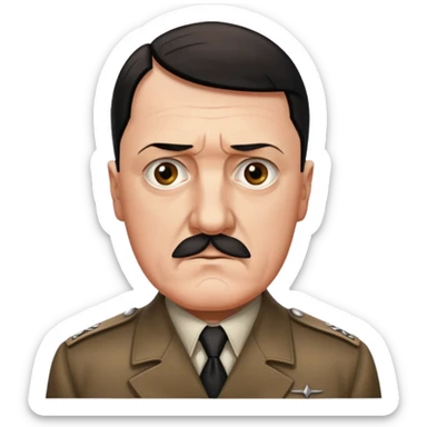 Adolph Hitler nazi sticker