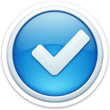 Make Instagram blue tick emoji sticker