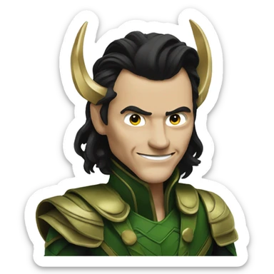 Loki Marvel sticker