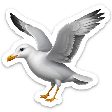 Seagull sticker