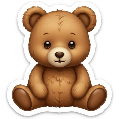 Oso de peluche cute sticker