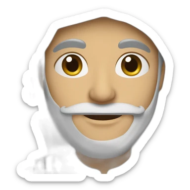 Un musulman qui embrasse une chrétienne sticker