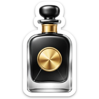 male perfume sticker
