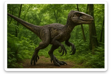 Velociraptor sticker