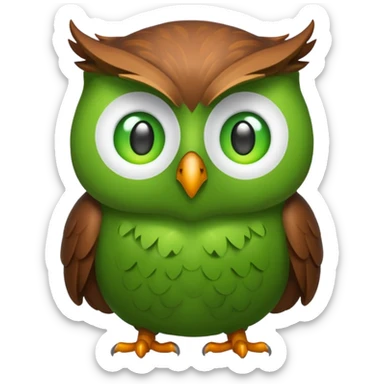 Duolingo emoji sticker