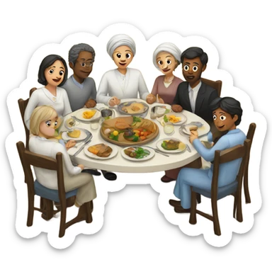 Family Seder  sticker