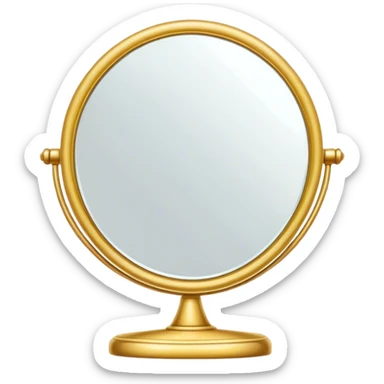 Mirror sticker