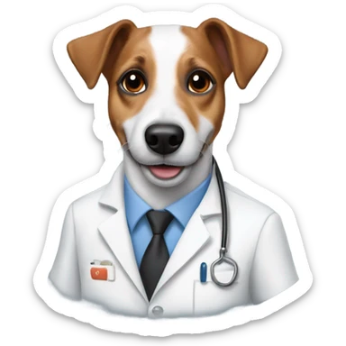 Doc jack Russell  sticker