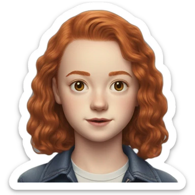 Max mayfield sadie sink stranger things sticker