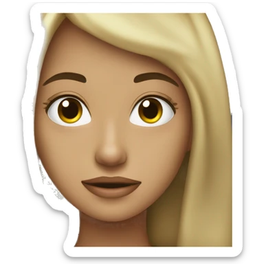 Hazme una chica lisa piel negra durmiendo sticker