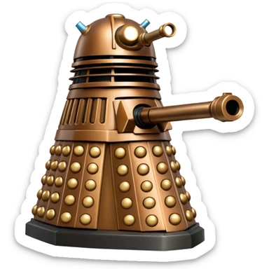 Dalek from the Doctor Who TV show sticker