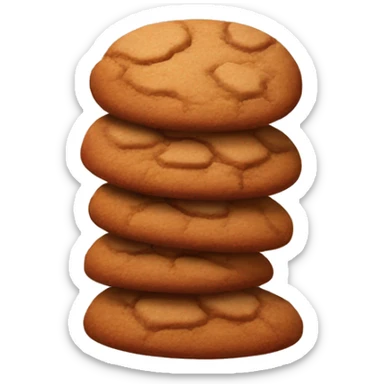 gingersnap cookie sticker