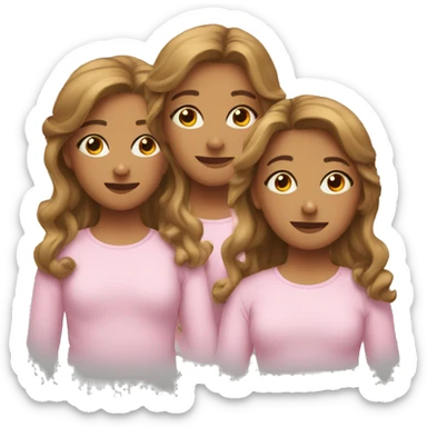 Triplets sticker