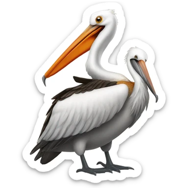 Pelican with phoenix sticker