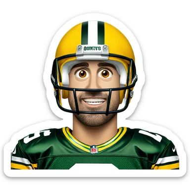 Aaron rodgers sticker
