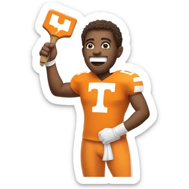 Tennessee volunteer fan sticker