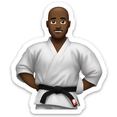 Black belt  sticker