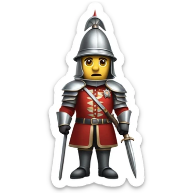 Wizard of Oz Wicked Witch’s Guardsman  sticker