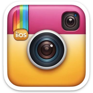 Instagram logo sticker