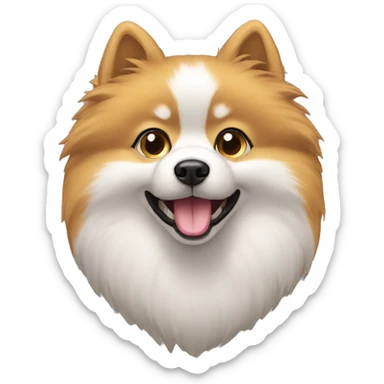 spitz alemão sticker