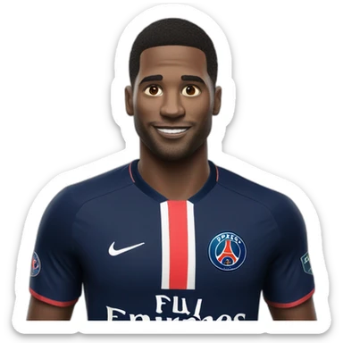 PSG qui gagne la championne league sticker