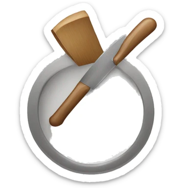 Chop chop, hurry up.  sticker