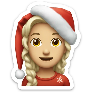 Christmas sticker