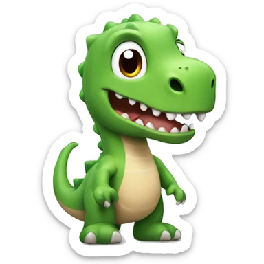 Cute dinosaur ￼ sticker