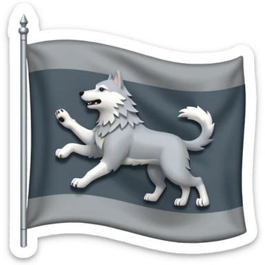 Stark flag sticker