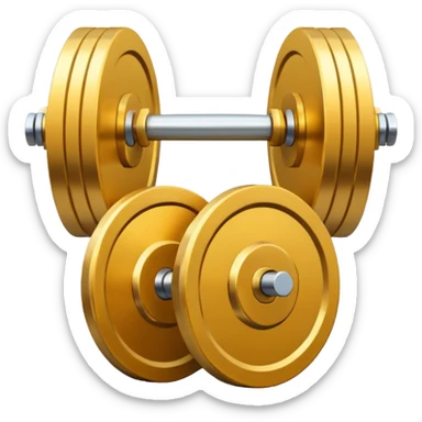 Weights logo sticker