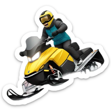 bigquint-riding-snowmobile sticker