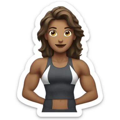 Gym trainer sticker