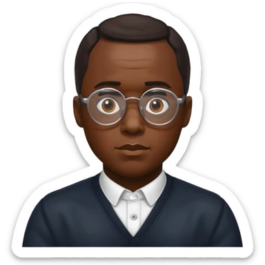 diddy with GLASSES sticker