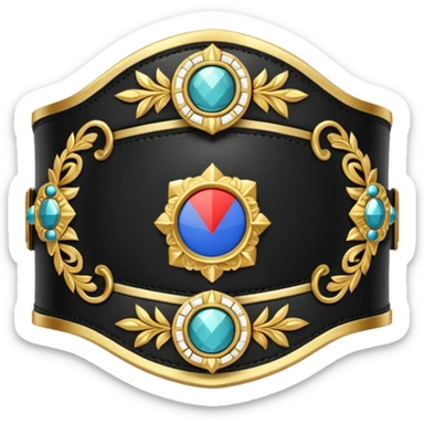 AChampion Belt sticker