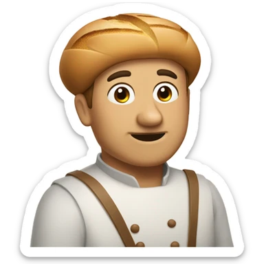 Bernd the bread loaf sticker